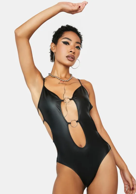 Live Forever Cutout Bodysuit sold by Dolls Kill
