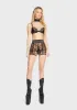 Penny Multi Strap Cut Out Thong sold by Dolls Kill