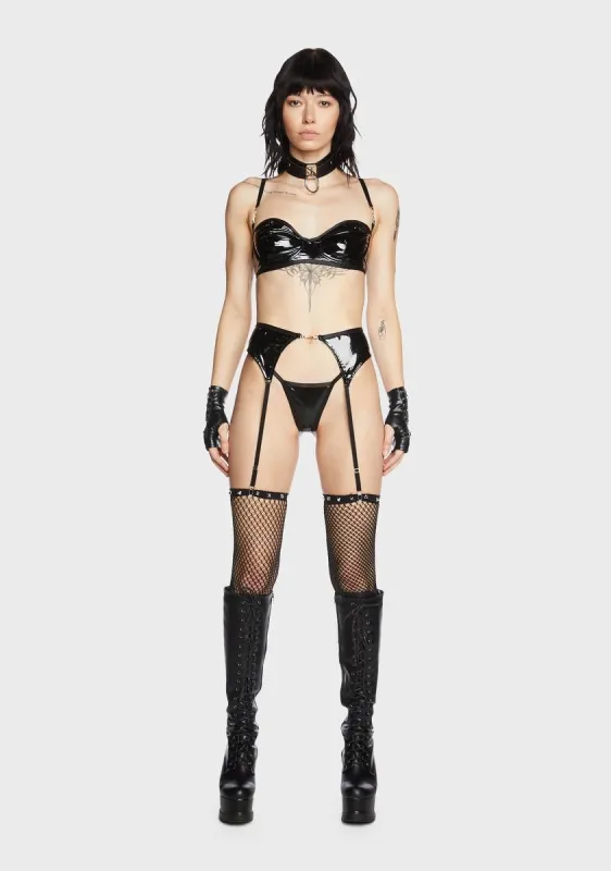 Sneaky Link Lingerie Set sold by Dolls Kill