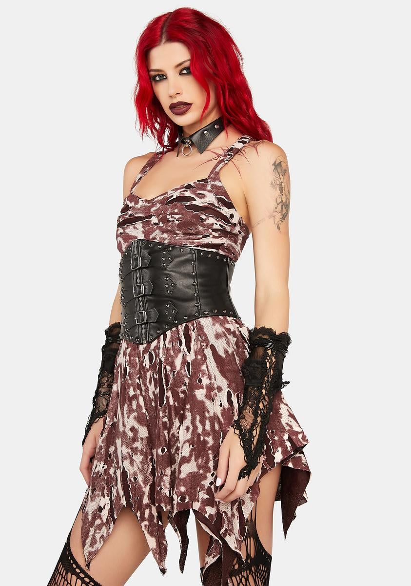 Bloody Halter Mini Dress sold by Dolls Kill product image thumbnail 2