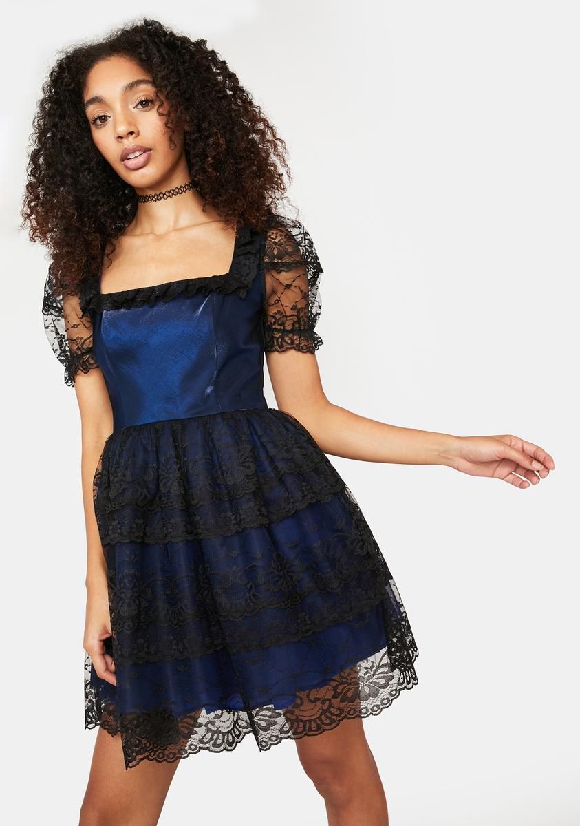 Dressed To Kiss Mini Dress sold by Dolls Kill product image thumbnail 2