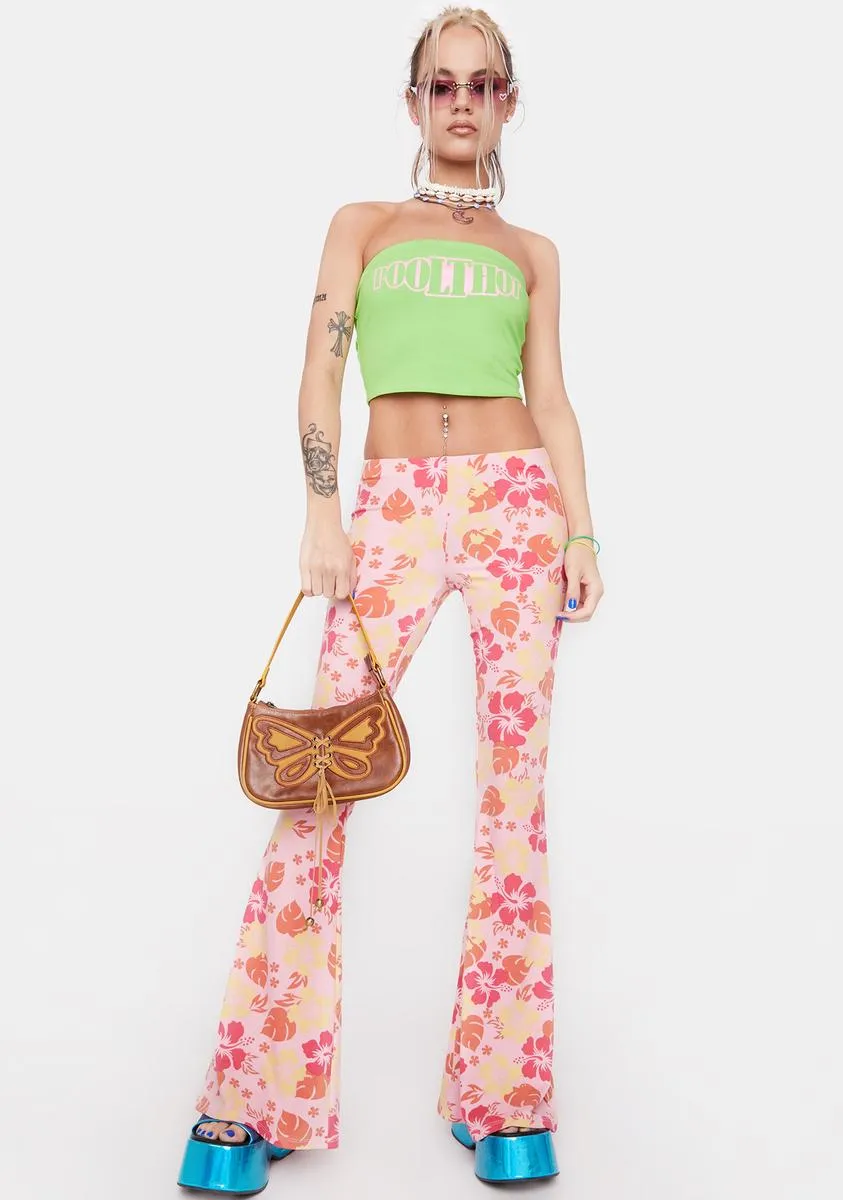 Sweet Tropical Topics Hibiscus Pants sold by Dolls Kill product image thumbnail 2