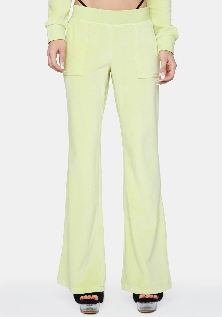 Velour Track Pants sold by Dolls Kill