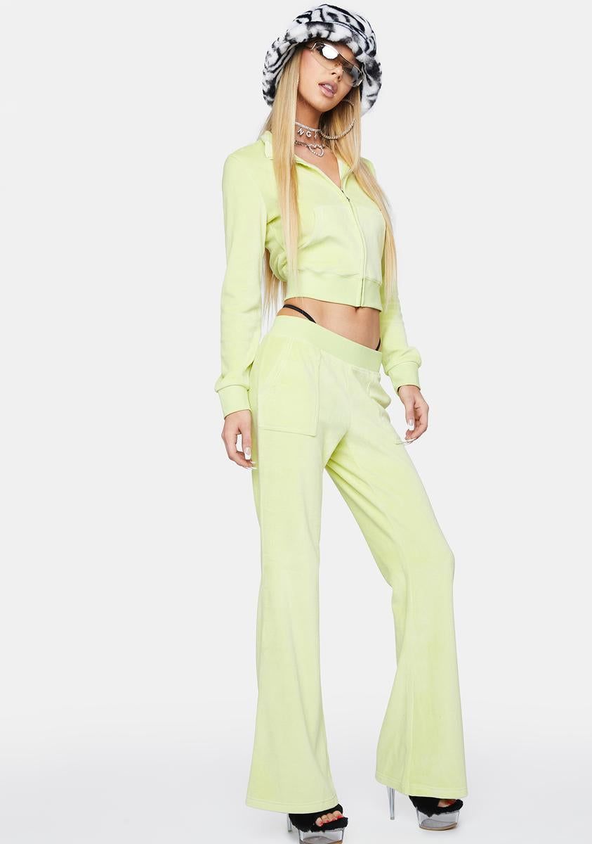 Velour Track Pants sold by Dolls Kill product image thumbnail 3