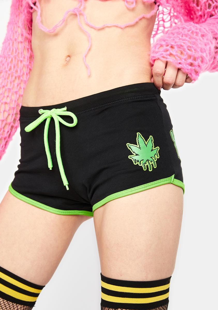 Hemp Whore Short Shorts sold by Dolls Kill product image thumbnail 4