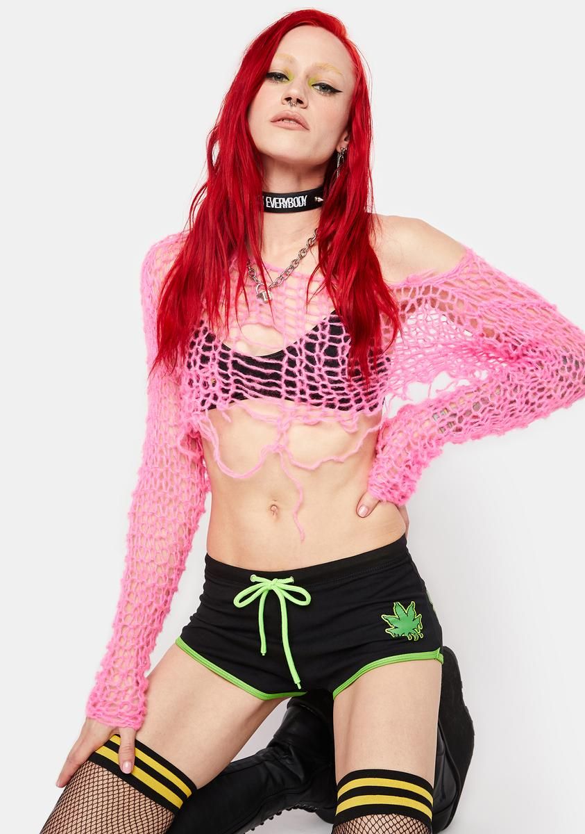 Hemp Whore Short Shorts sold by Dolls Kill product image thumbnail 3