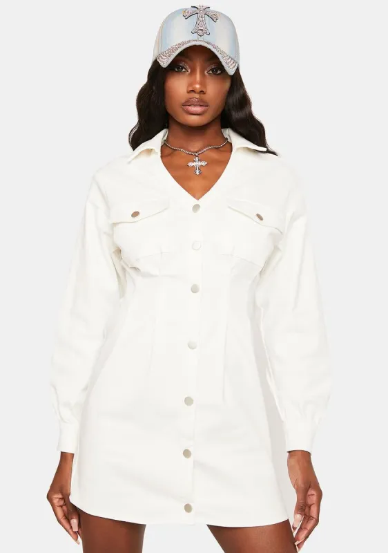 It's A Doll Thing Shirt Dress sold by Dolls Kill