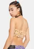Cantaloupe Let's Wing It Tube Top sold by Dolls Kill