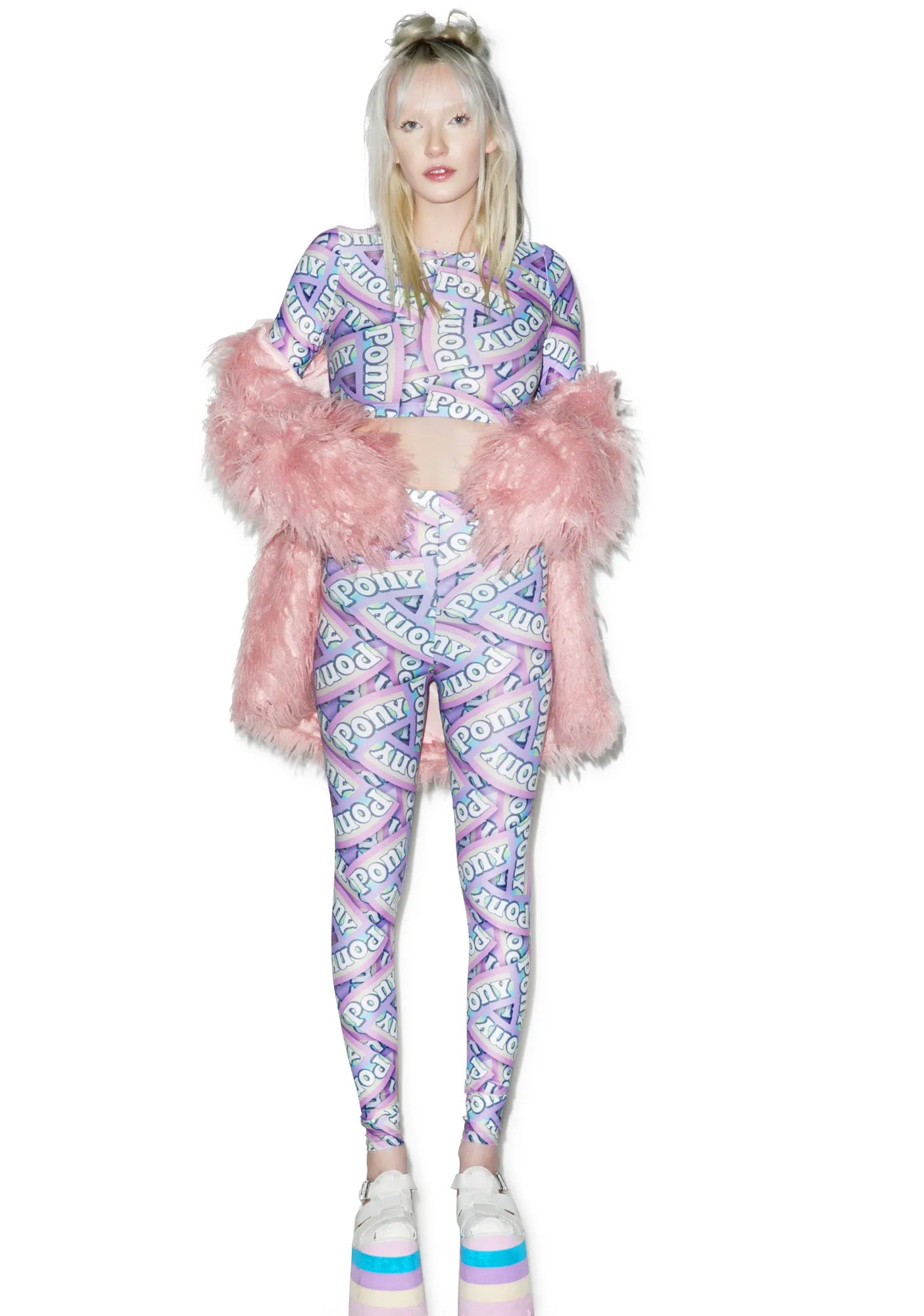 Pony Logo Leggings sold by Dolls Kill product image thumbnail 2