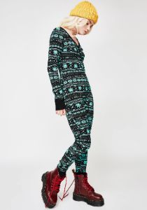 MJ All Day Leaf Onesie sold by Dolls Kill