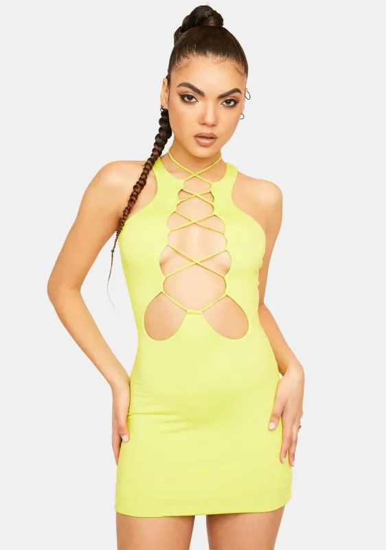 Happy Anything Can Happen Mini Dress sold by Dolls Kill