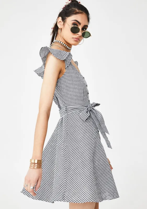 Luna Tropical Climate Fit N' Flare Dress sold by Dolls Kill