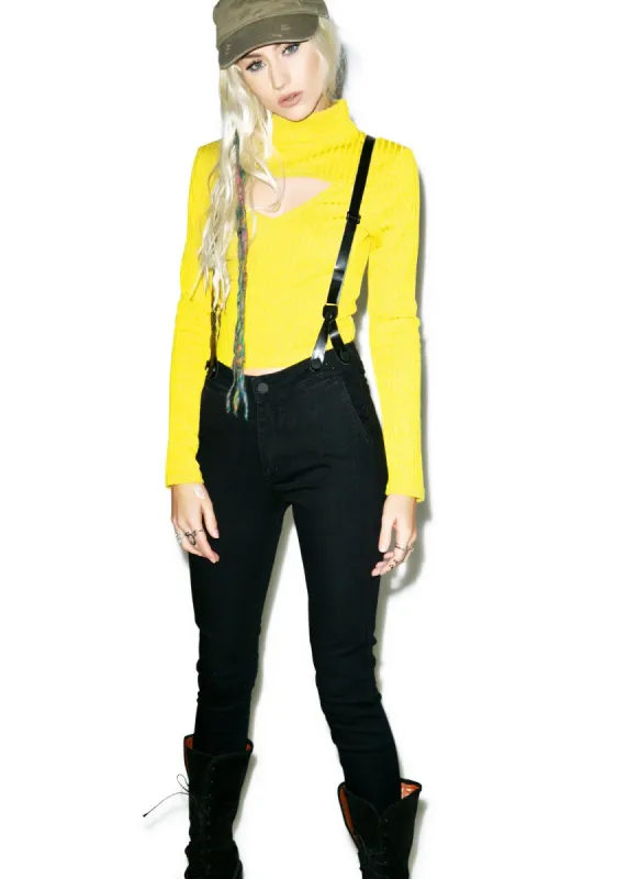 The Parker Cut-Out Top sold by Dolls Kill