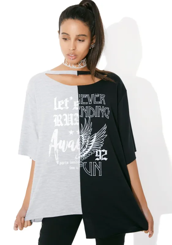 Sound Splitter Graphic T-Shirt sold by Dolls Kill