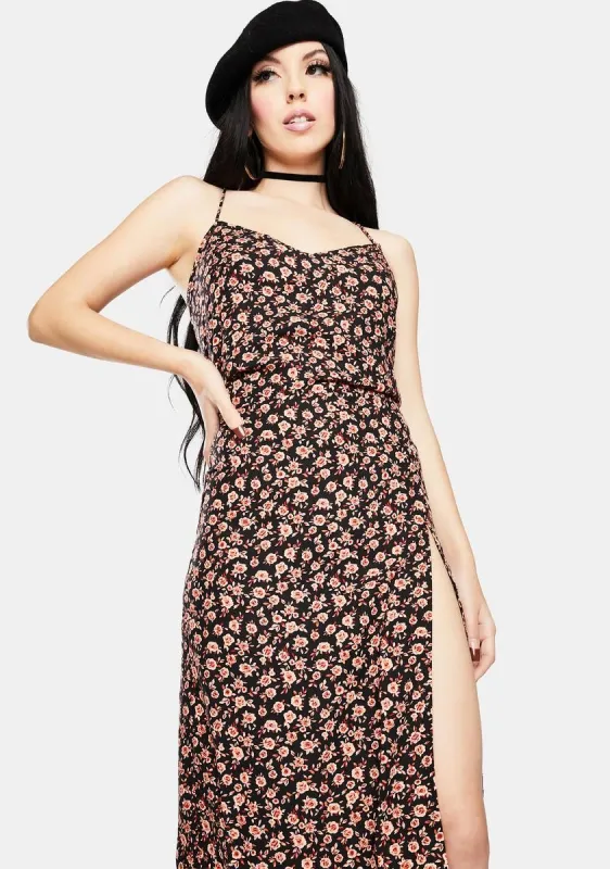 Autumn Blossom Batis Maxi Dress sold by Dolls Kill