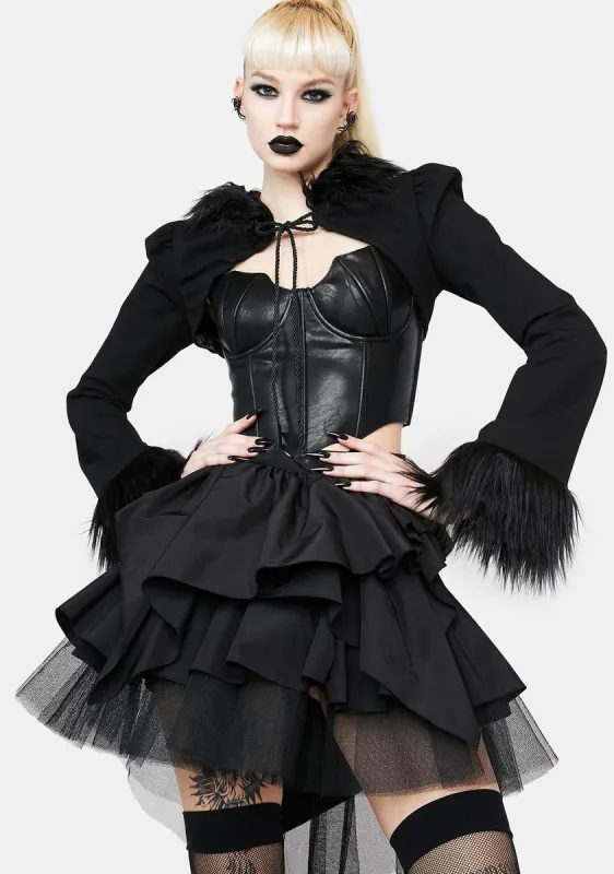 Under The Moon Shrug Top sold by Dolls Kill