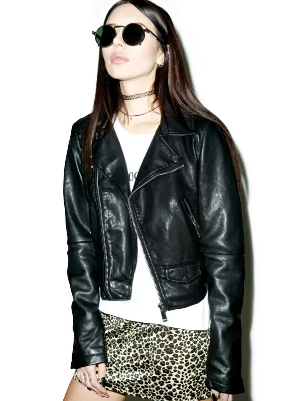 City Nights Moto Jacket sold by Dolls Kill