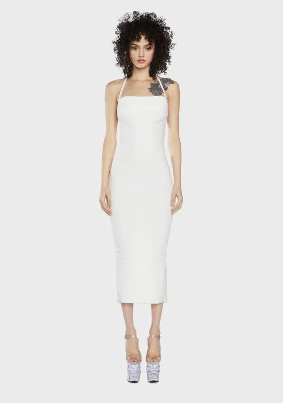 You're Too Late Midi Dress sold by Dolls Kill