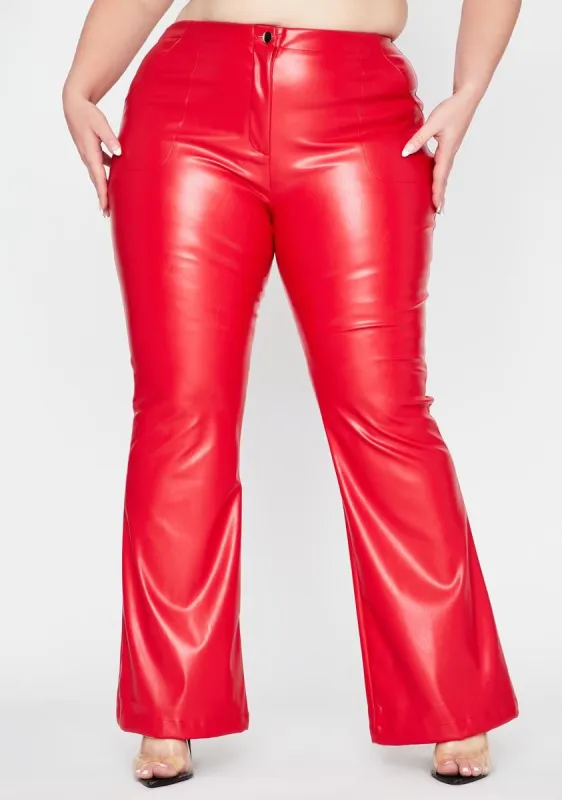 Hot Lux Dreamer District Flare Pants sold by Dolls Kill