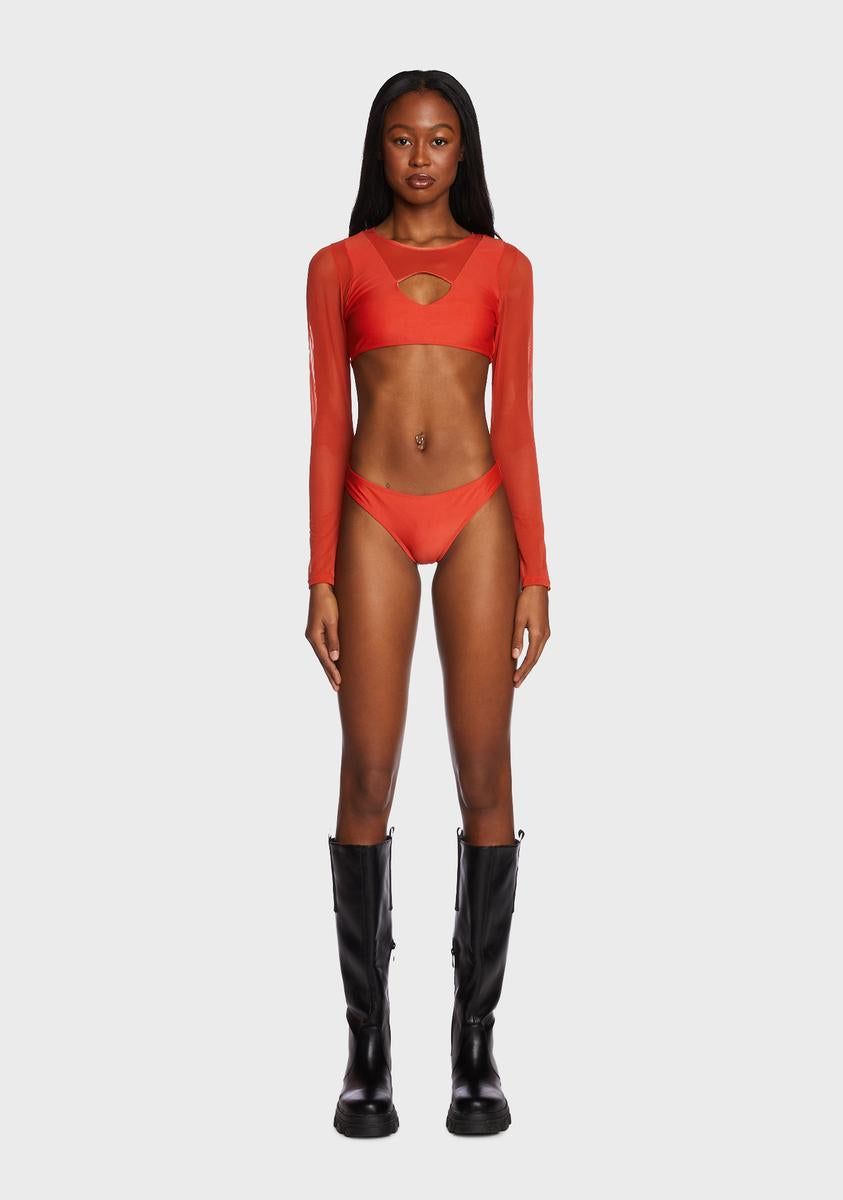 Sunset Hour Bikini Set sold by Dolls Kill