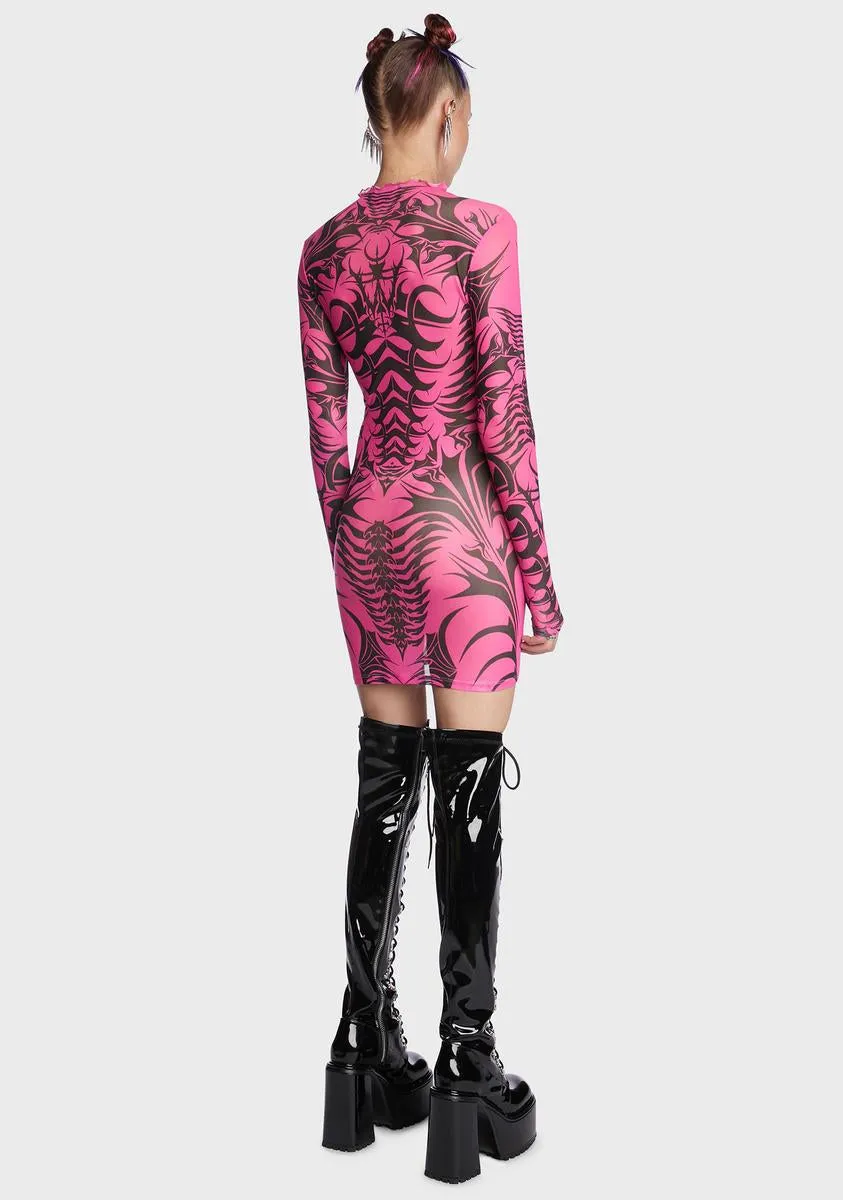 Sweet Body Of Sin Mini Dress sold by Dolls Kill product image thumbnail 5