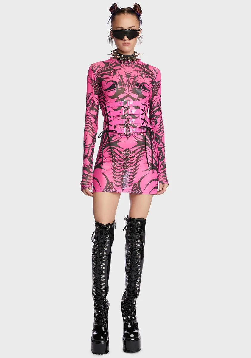 Sweet Body Of Sin Mini Dress sold by Dolls Kill product image thumbnail 3