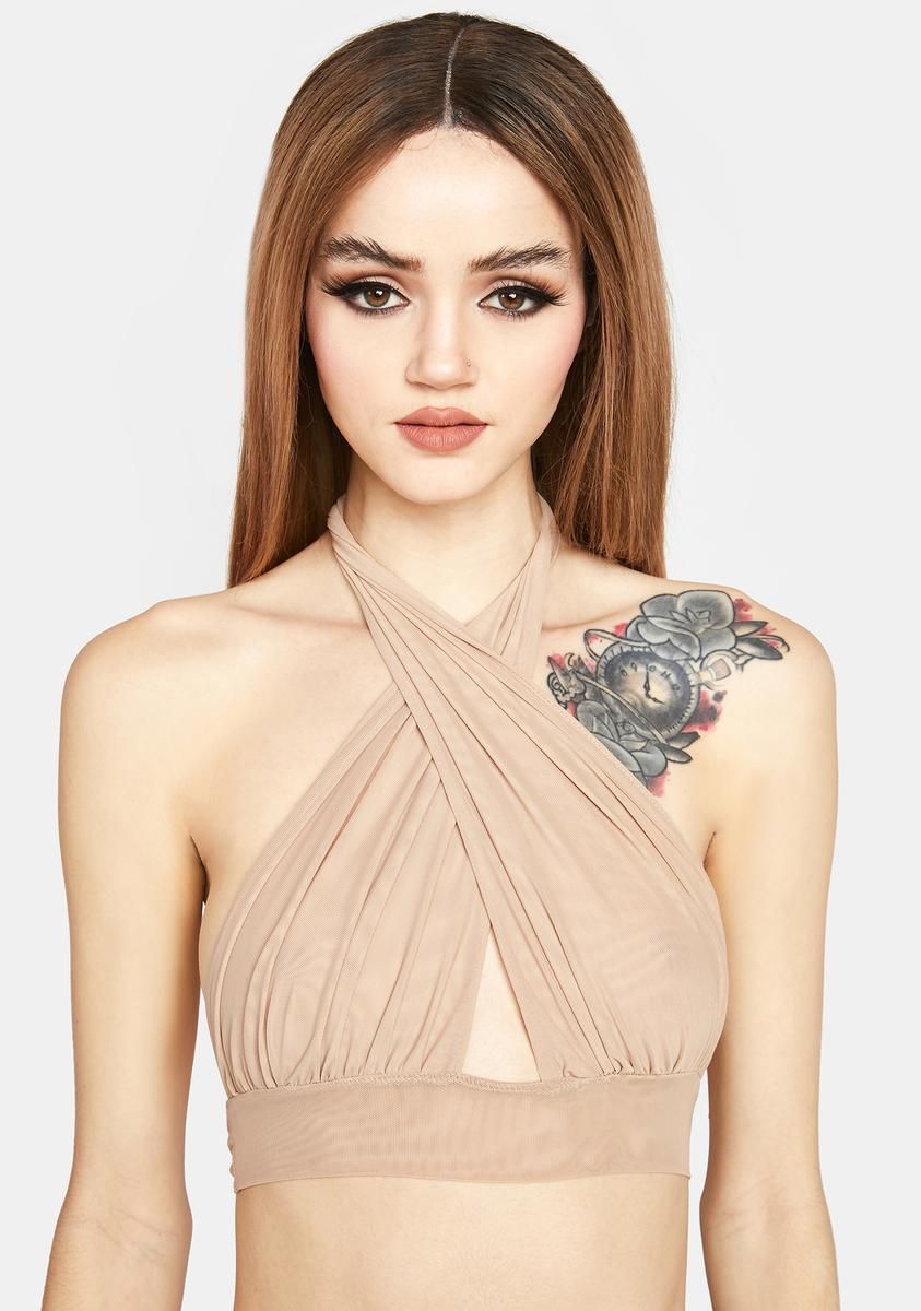 Rules Of Rarity Halter Top sold by Dolls Kill