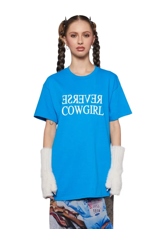 Reverse Cowgirl Tee sold by Dolls Kill