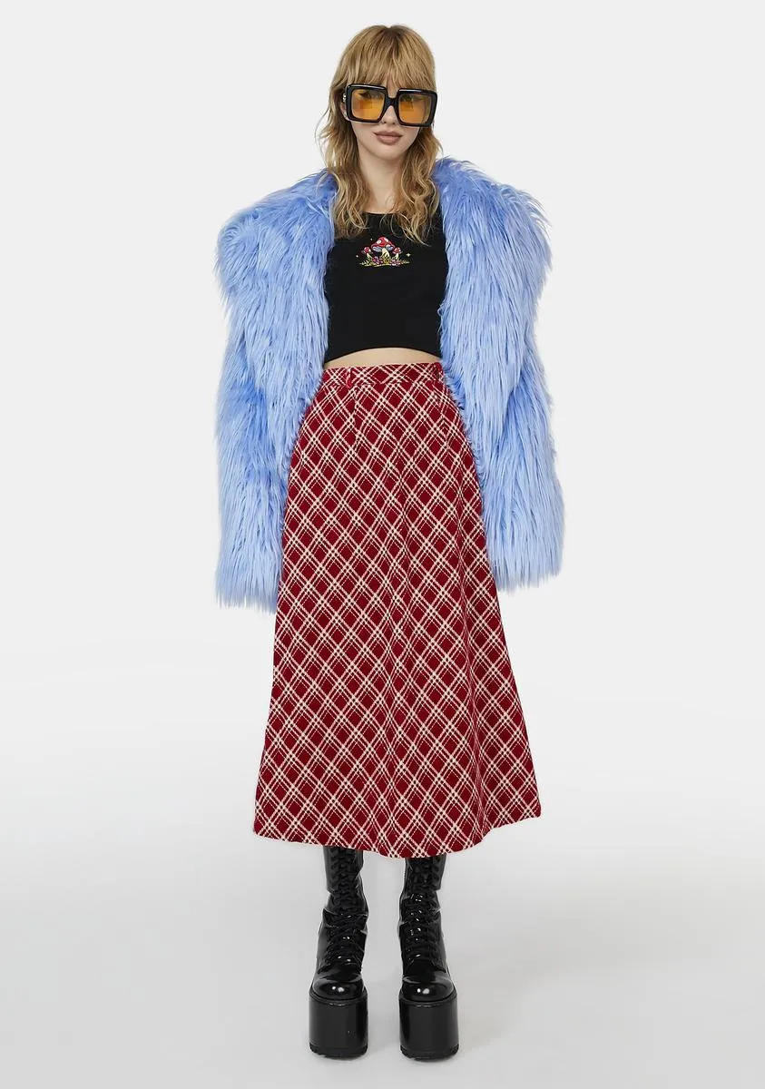 Fields Forever Long Sleeve Crop Top sold by Dolls Kill product image thumbnail 3