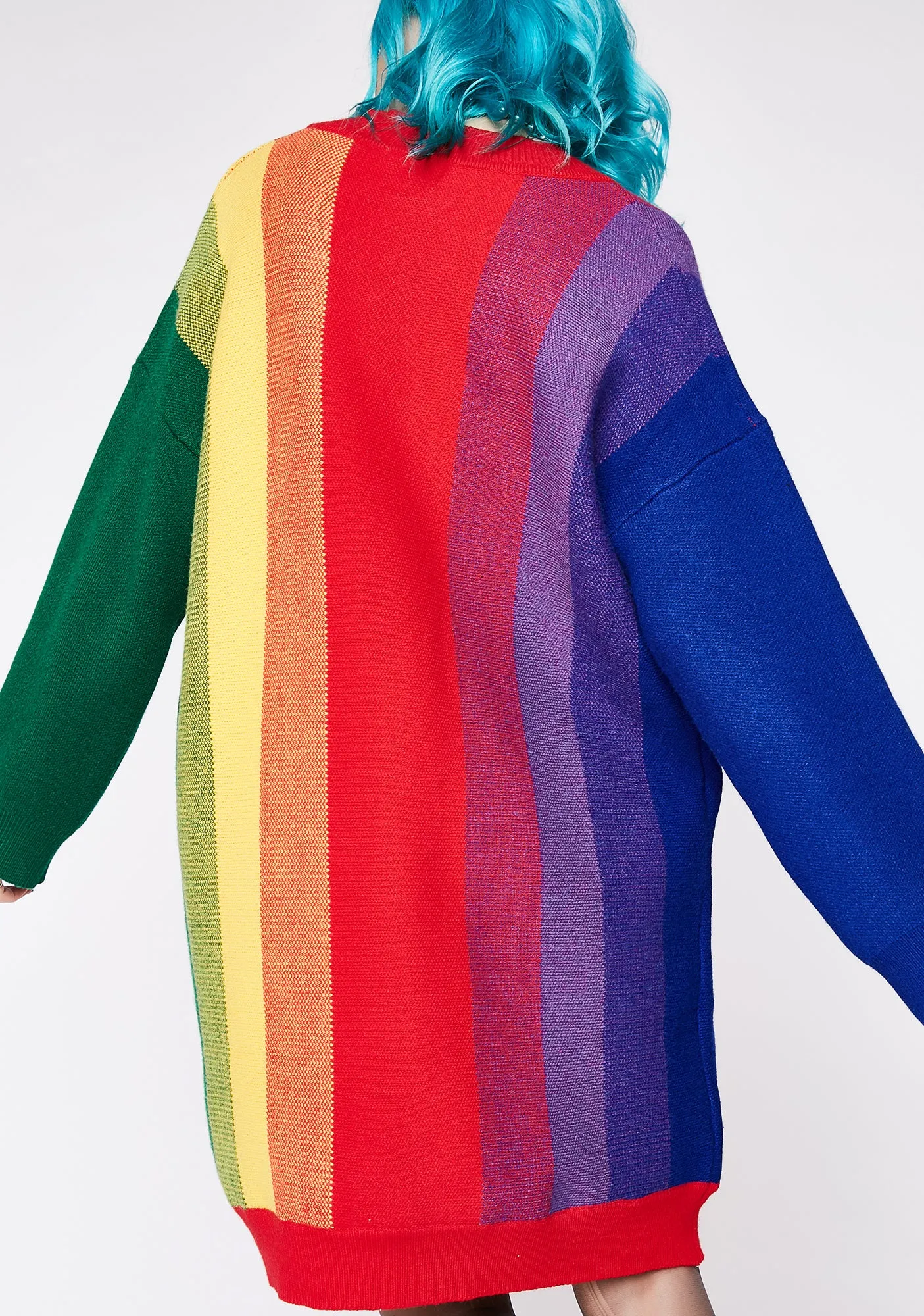 Seeing Rainbows Dress sold by Dolls Kill product image thumbnail 5