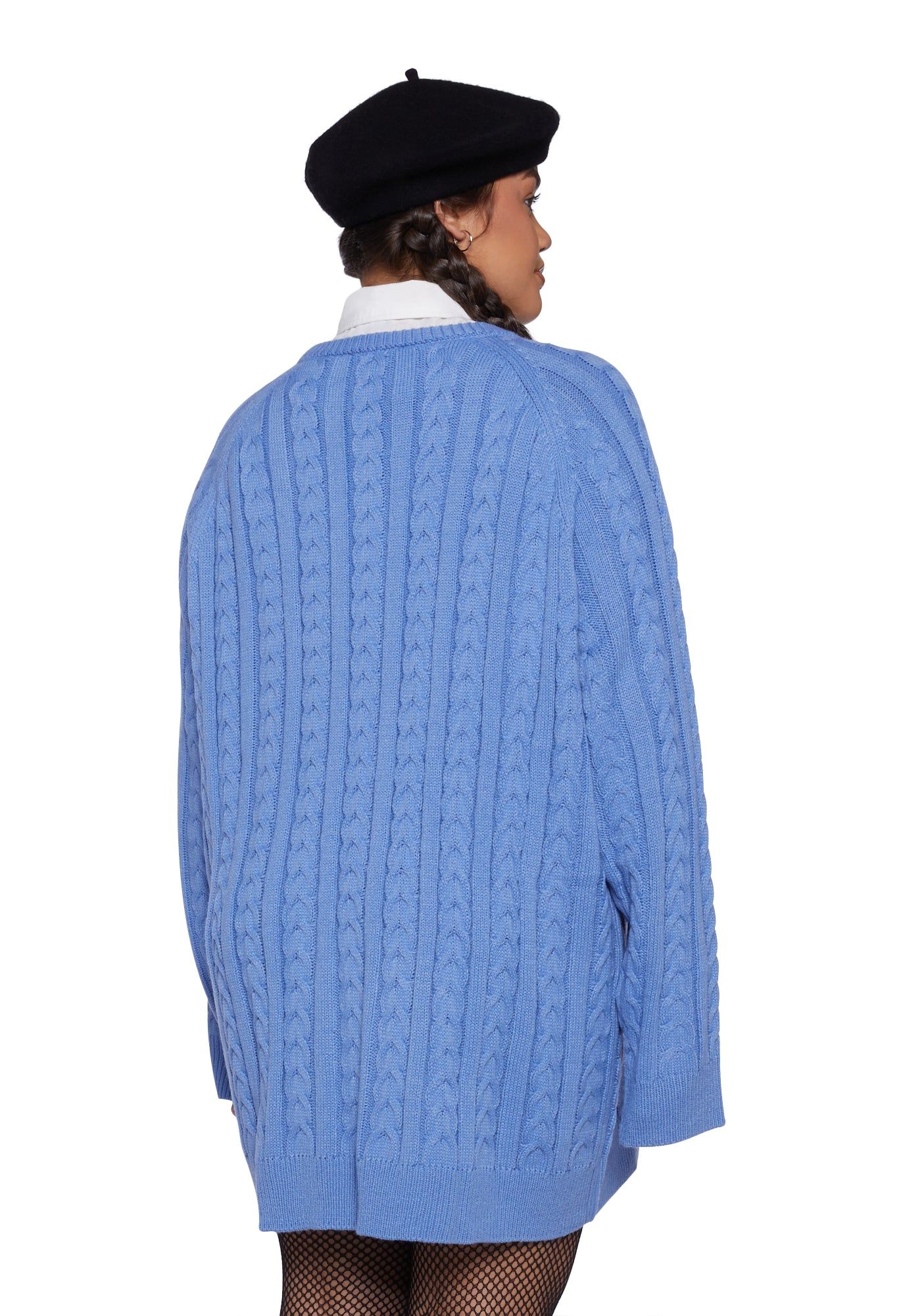 Plus Finding Comfort Oversized Sweater sold by Dolls Kill product image thumbnail 4