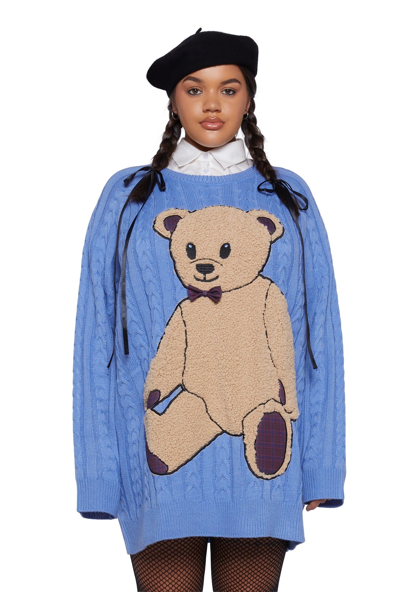 Plus Finding Comfort Oversized Sweater sold by Dolls Kill