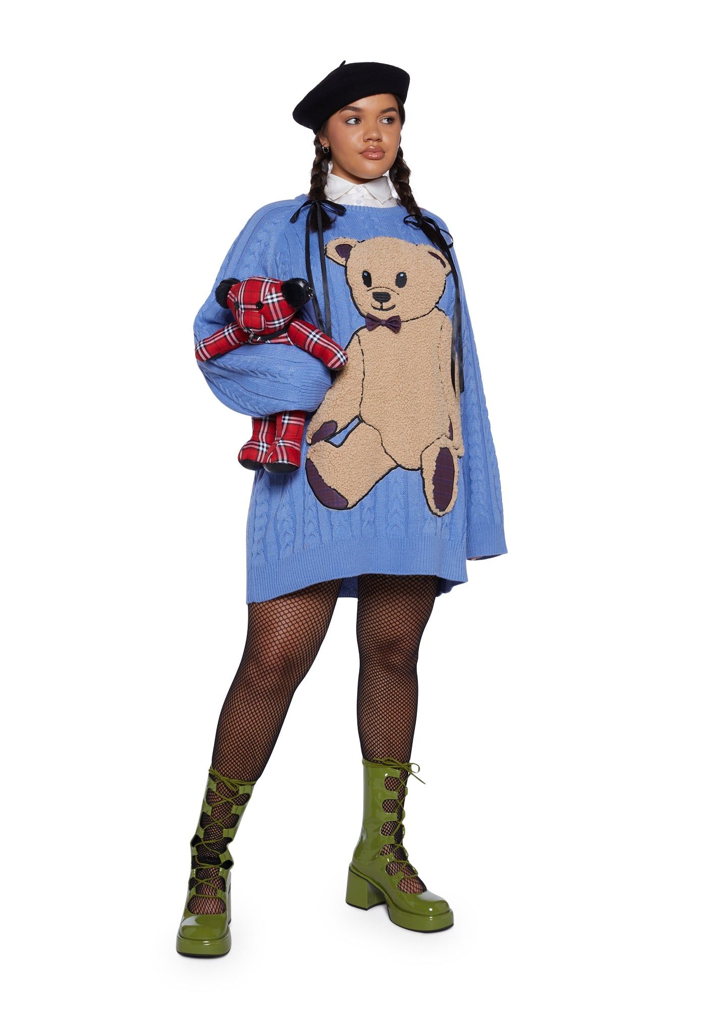 Plus Finding Comfort Oversized Sweater sold by Dolls Kill product image thumbnail 2