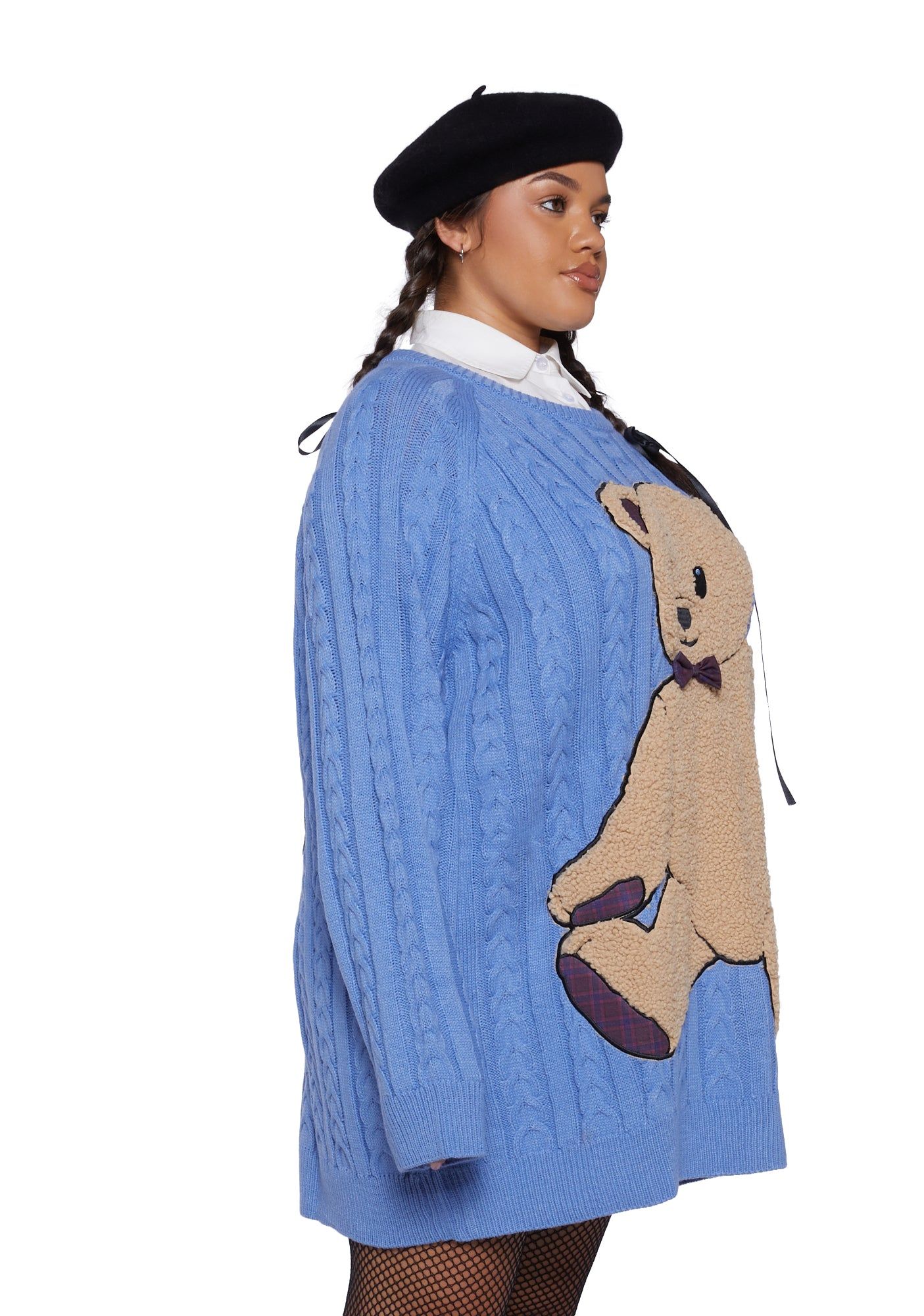 Plus Finding Comfort Oversized Sweater sold by Dolls Kill product image thumbnail 3