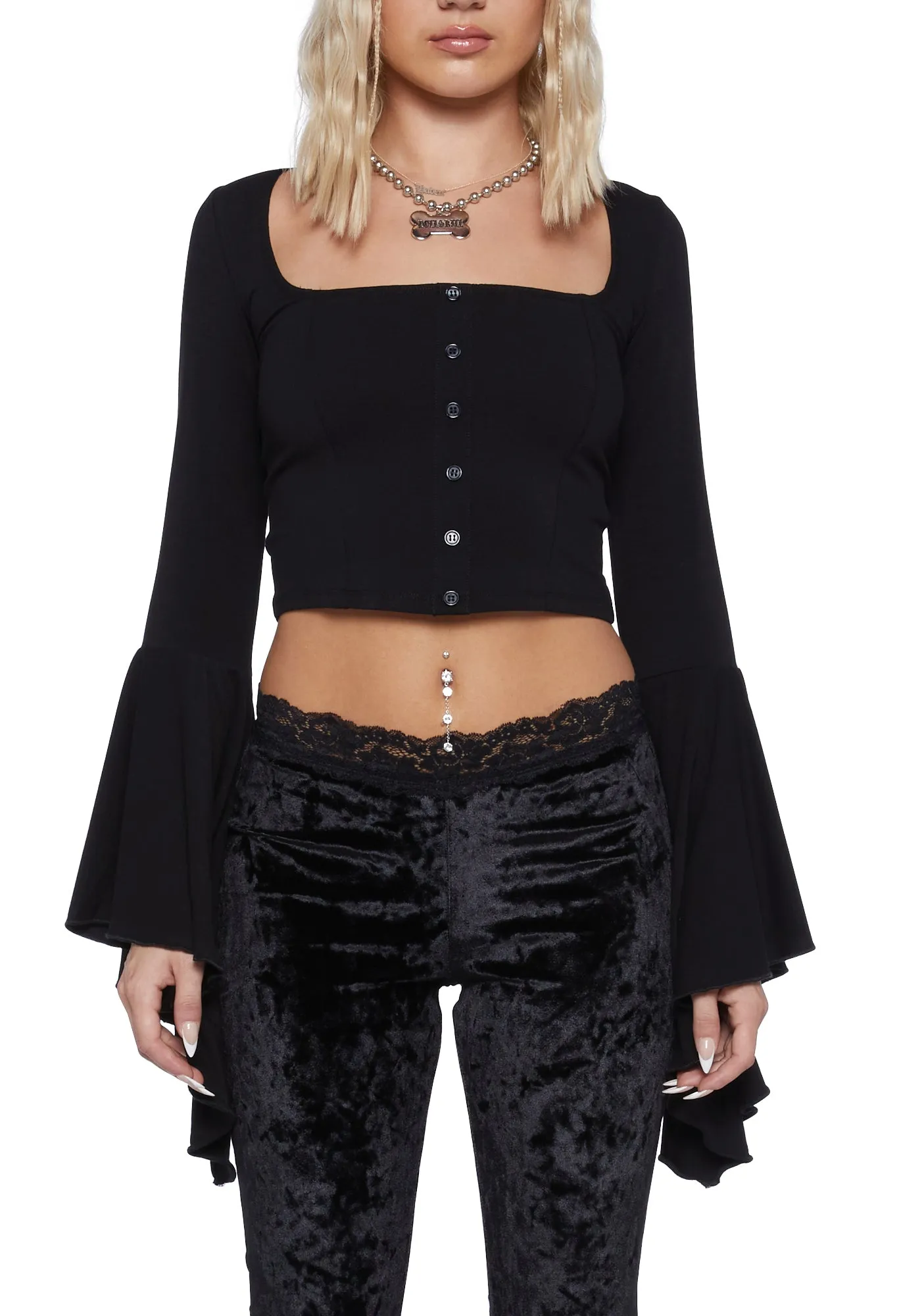 My Dreams Long Sleeve Top sold by Dolls Kill product image thumbnail 5