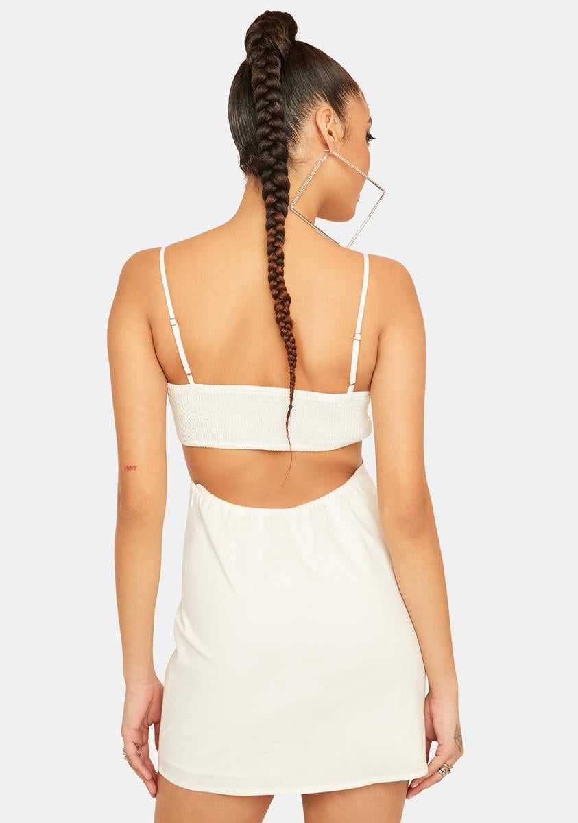 Bliss Gotta Be Me Wrap Mini Dress sold by Dolls Kill product image thumbnail 4