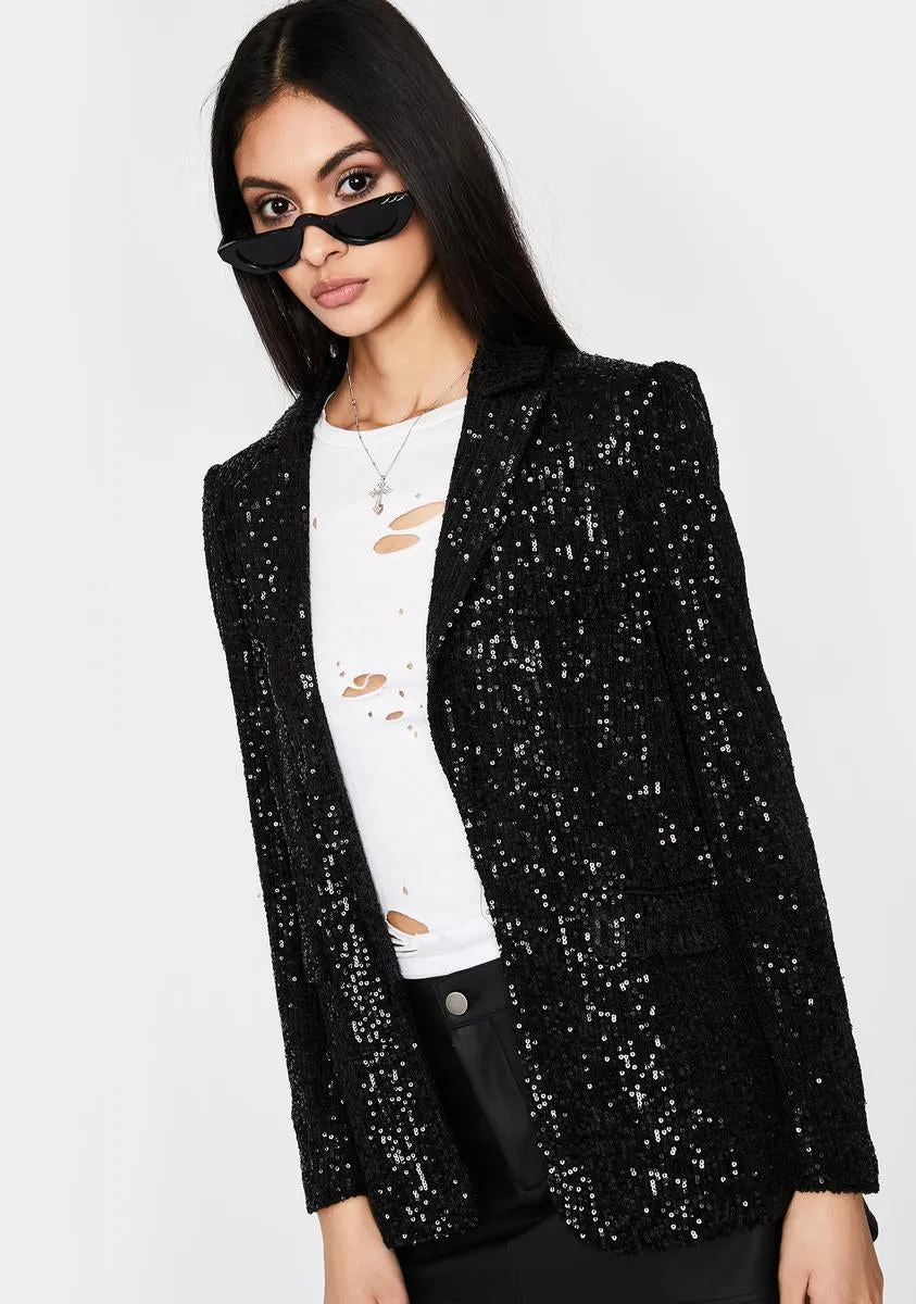 VIP Entrance Sequin Blazer sold by Dolls Kill product image thumbnail 2