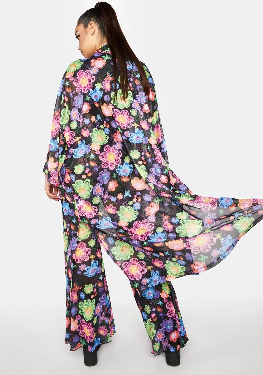 Plus Sonic Bloom Mesh Duster sold by Dolls Kill product image thumbnail 2