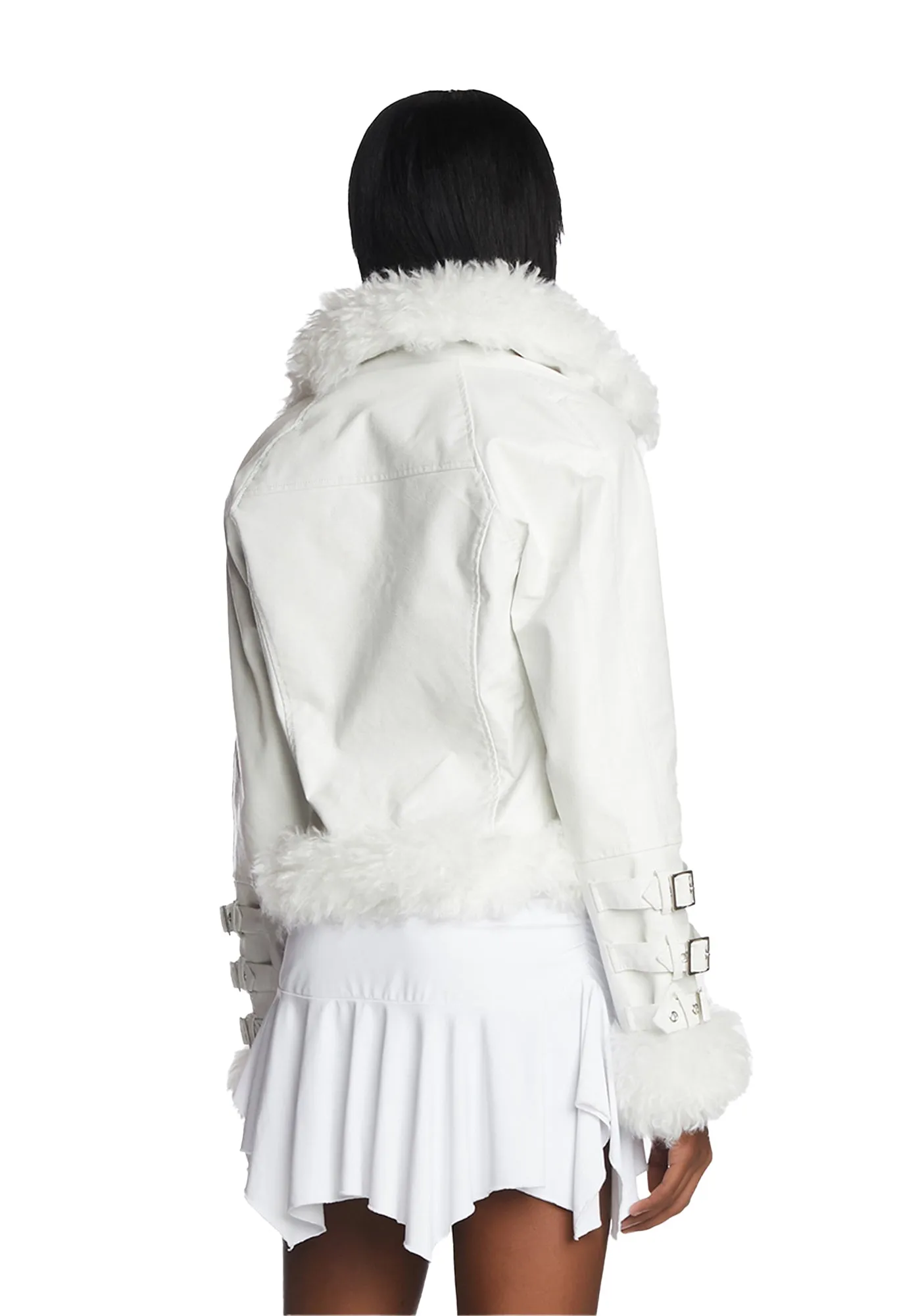 Angela Faux Fur Jacket sold by Dolls Kill product image thumbnail 2