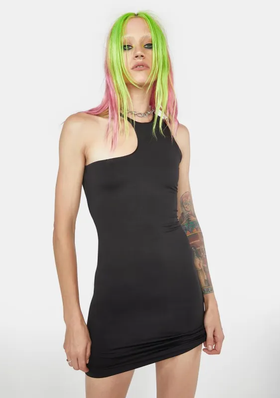 Late Night Seclusion Asymmetric Dress sold by Dolls Kill