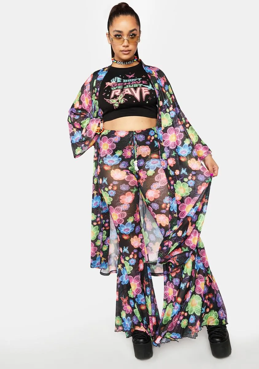 Plus Sonic Bloom Mesh Duster sold by Dolls Kill product image thumbnail 4