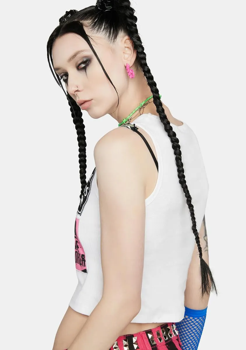Neon Riot Graphic Tank sold by Dolls Kill product image thumbnail 4