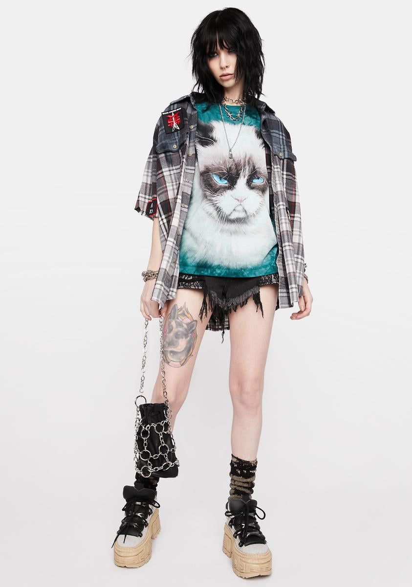 Grumpy Cat Graphic Tee sold by Dolls Kill product image thumbnail 3