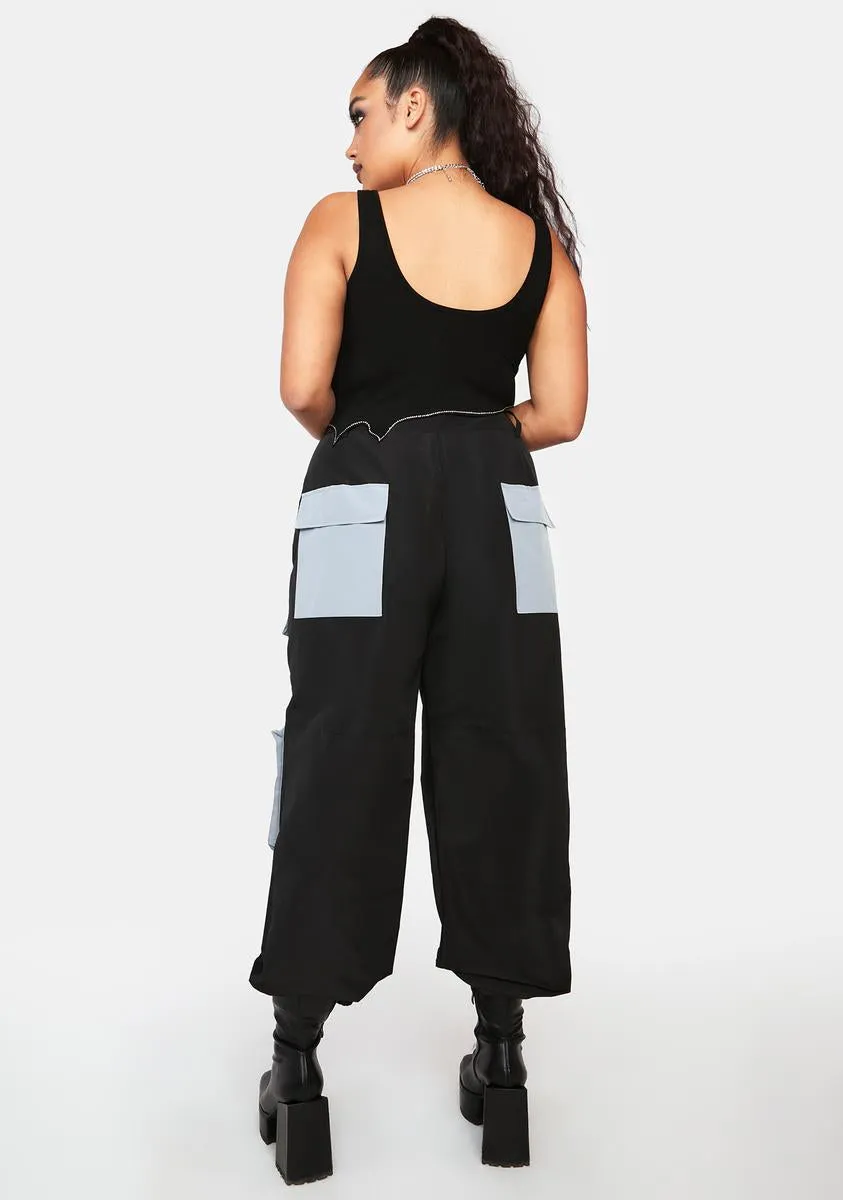 Plus Stone Get Real Cargo Pants sold by Dolls Kill product image thumbnail 4