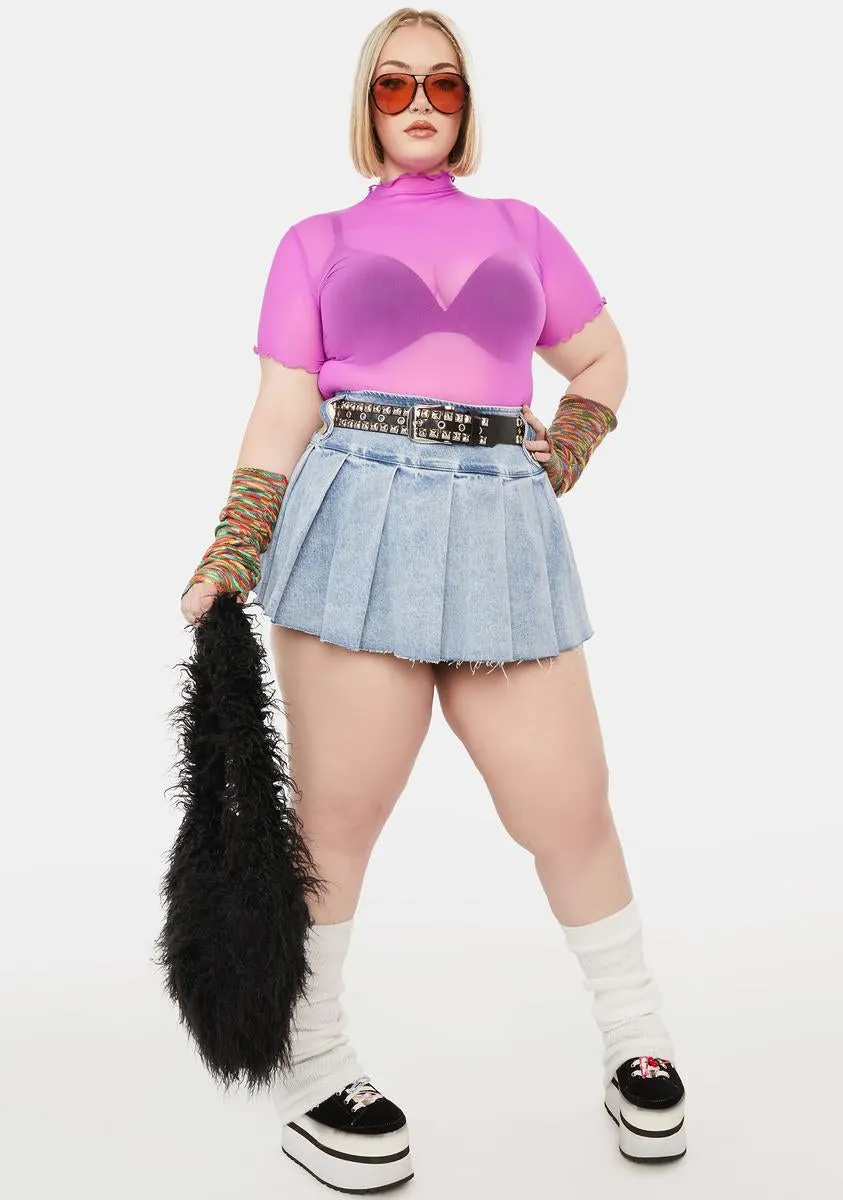 Plus Magical Lil Preview Sheer Top sold by Dolls Kill product image thumbnail 3