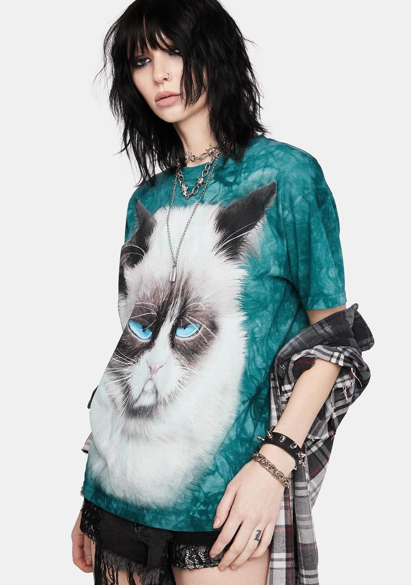 Grumpy Cat Graphic Tee sold by Dolls Kill product image thumbnail 2