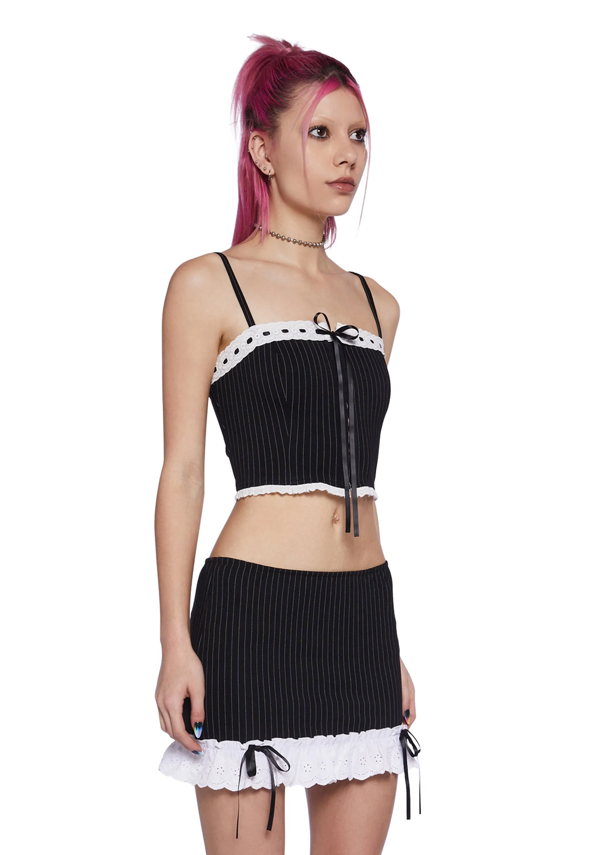 Chic In The City Skirt Set sold by Dolls Kill product image thumbnail 4