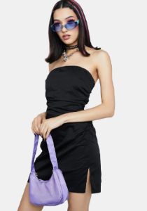 Heart Dilemma Strapless Mini Dress sold by Dolls Kill