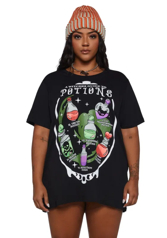 Plus Sacred Craft Oversized Tee sold by Dolls Kill