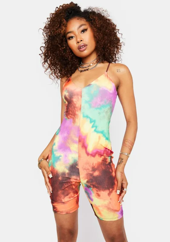 Rhea Bike Rainbow Bodysuit sold by Dolls Kill
